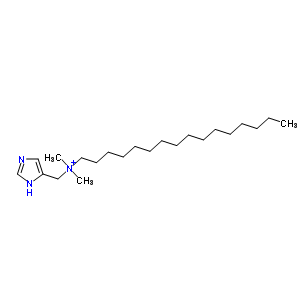 55487-94-0  N-(1H-imidazol-5-ylmethyl)-N,N-dimethylhexadecan-1-aminium