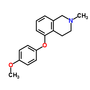 57422-30-7  5-(4-methoxyphenoxy)-2-methyl-1,2,3,4-tetrahydroisoquinoline