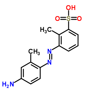 6300-64-7  3-[(E)-(4-amino-2-methylphenyl)diazenyl]-2-methylbenzenesulfonic acid