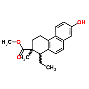 63021-06-7  methyl 1-ethyl-7-hydroxy-2-methyl-1,2,3,4-tetrahydrophenanthrene-2-carboxylate