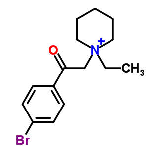 6320-86-1  1-[2-(4-bromophenyl)-2-oxoethyl]-1-ethylpiperidinium