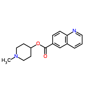 64219-64-3  1-methylpiperidin-4-yl quinoline-6-carboxylate