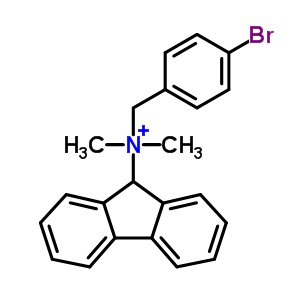 71740-36-8  N-(4-bromobenzyl)-N,N-dimethyl-9H-fluoren-9-aminium