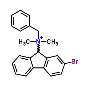 71740-38-0  N-benzyl-2-bromo-N,N-dimethyl-9H-fluoren-9-aminium