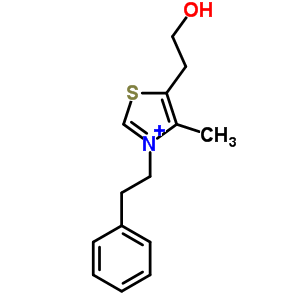 7598-25-6  5-(2-hydroxyethyl)-4-methyl-3-(2-phenylethyl)-1,3-thiazol-3-ium