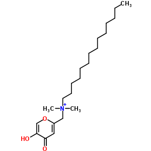 79205-33-7  N-[(5-hydroxy-4-oxo-4H-pyran-2-yl)methyl]-N,N-dimethyltetradecan-1-aminium