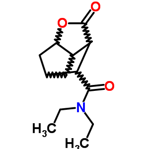 84309-85-3  N,N-diethyl-2-oxohexahydro-2H-3,5-methanocyclopenta[b]furan-7-carboxamide