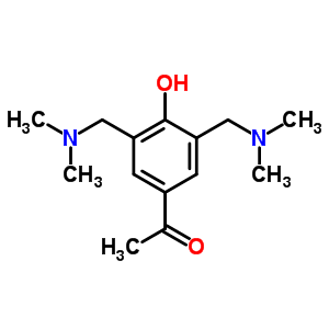 90548-79-1  1-{3,5-bis[(dimethylamino)methyl]-4-hydroxyphenyl}ethanone