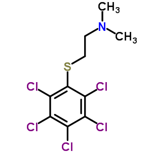 90917-26-3  N,N-dimethyl-2-[(pentachlorophenyl)sulfanyl]ethanamine