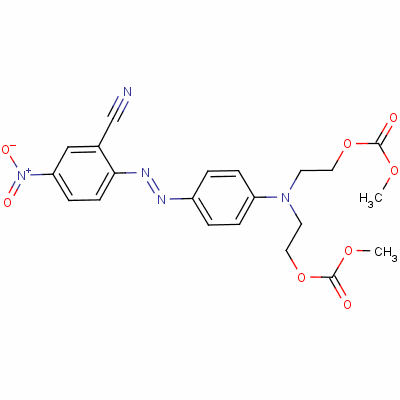 35650-01-2  methyl 7-[4-[(2-cyano-4-nitrophenyl)azo]phenyl]-3-oxo-2,4,10-trioxa-7-azaundecan-11-oate