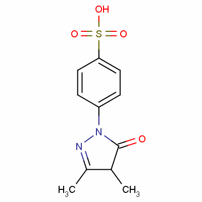 38254-74-9  p-(4,5-dihydro-3,4-dimethyl-5-oxo-1H-pyrazol-1-yl)benzenesulphonic acid