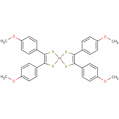 38951-97-2  bis[4,4'-dimethoxy-α,α'-stilbenedithiolato(2-)]nickel