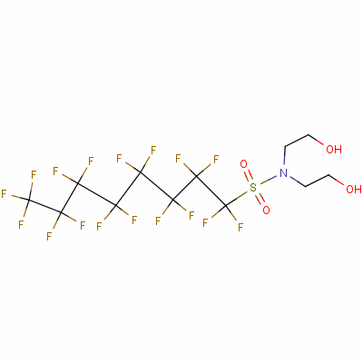 40630-61-3  heptadecafluoro-N,N-bis(2-hydroxyethyl)octanesulphonamide