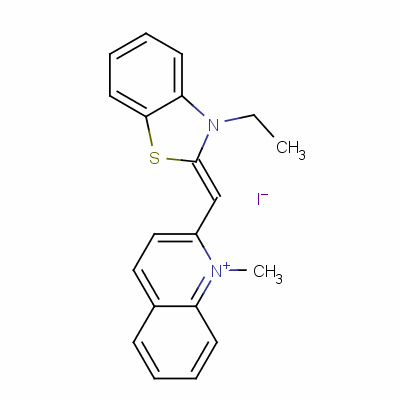 4609-41-0  2-[(3-ethyl-3H-benzothiazol-2-ylidene)methyl]-1-methylquinolinium iodide