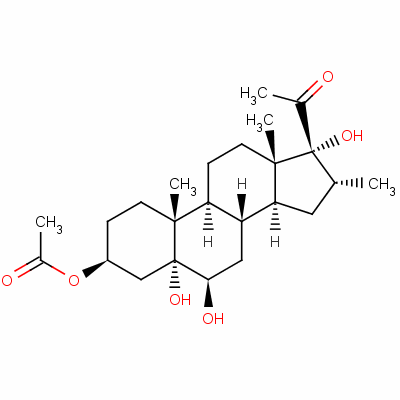 50629-89-5  3β,5α,6β,17-tetrahydroxy-16α-methylpregnan-20-one 3-acetate