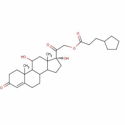 508-99-6  11β,17,21-trihydroxypregn-4-ene-3,20-dione 21-cyclopentanepropionate