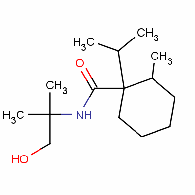 51200-96-5  N-(2-hydroxy-1,1-dimethylethyl)-1-(isopropyl)-2-methylcyclohexanecarboxamide