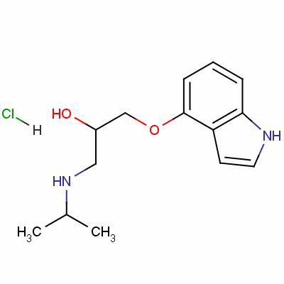 51246-70-9  1-(1H-indol-4-yloxy)-3-(isopropylamino)propan-2-ol hydrochloride