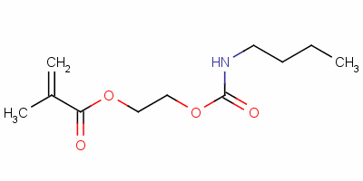 51293-89-1  2-[[(butylamino)carbonyl]oxy]ethyl methacrylate