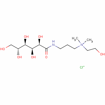 51812-80-7  3-(D-gluconoylamino)propyl(2-hydroxyethyl)dimethylammonium chloride