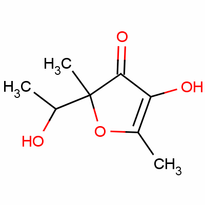 51994-11-7  4-hydroxy-2-(1-hydroxyethyl)-2,5-dimethylfuran-3(2H)-one 51994-11-7  4-hydroxy-2-(1-hydroxyethyl)-2,5-dimethylfuran-3(2H)-one