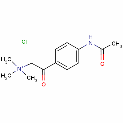 52018-82-3  (4-acetamidophenacyl)trimethylammonium chloride