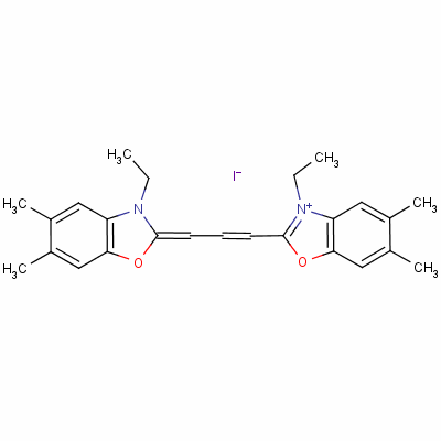 52078-66-7  3-ethyl-2-[3-(3-ethyl-5,6-dimethyl-3H-benzoxazol-2-ylidene)prop-1-enyl]-5,6-dimethylbenzoxazolium iodide