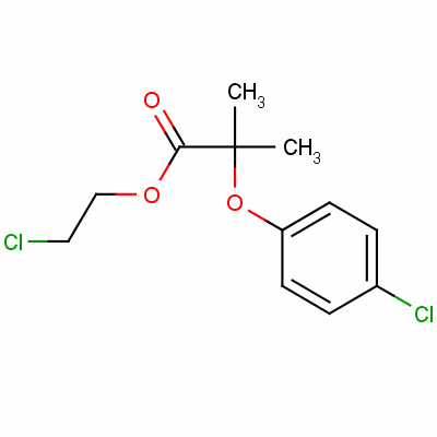 52161-12-3  2-chloroethyl 2-(4-chlorophenoxy)-2-methylpropionate