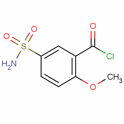 52542-44-6  5-(aminosulphonyl)-2-methoxybenzoyl chloride