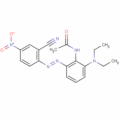 52583-54-7  N-[2-[(2-cyano-4-nitrophenyl)azo]-5-(diethylamino)phenyl]acetamide