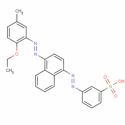 52695-54-2  3-[[4-[(2-ethoxy-5-methylphenyl)azo]-1-naphthyl]azo]benzenesulphonic acid
