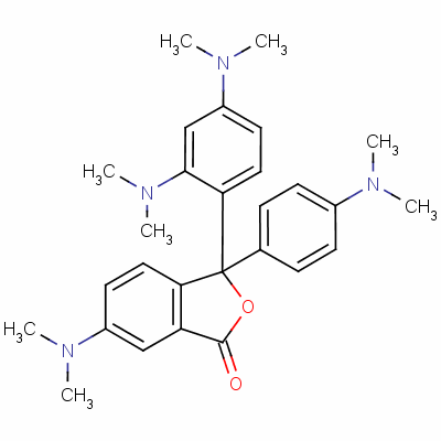 52830-74-7  3-[2,4-bis(dimethylamino)phenyl]-6-(dimethylamino)-3-[4-(dimethylamino)phenyl]phthalide
