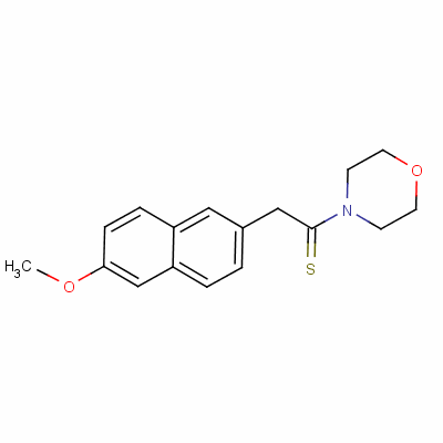 53077-21-7  4-[2-(6-methoxy-2-naphthyl)-1-thioxoethyl]morpholine