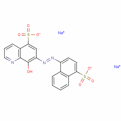 53611-17-9  8-hydroxy-7-(4-sulfo-1-naphthylazo)-5-quinolinesu