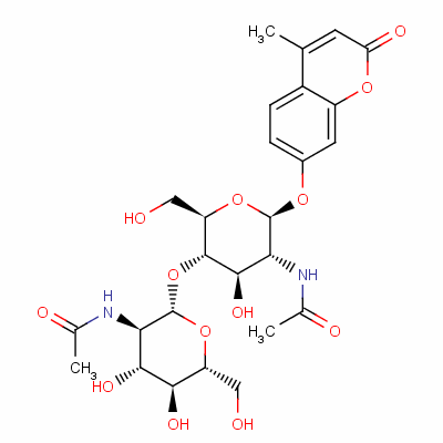 53643-12-2  4-methylumbelliferyl-N,N'-diacetyl-beta-D-chitobioside H2O 53643-12-2  4-methylumbelliferyl-N,N'-diacetyl-beta-D-chitobioside H2O