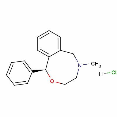 53648-31-0  (S)-3,4,5,6-tetrahydro-5-methyl-1-phenyl-1H-2,5-benzoxazocine hydrochloride