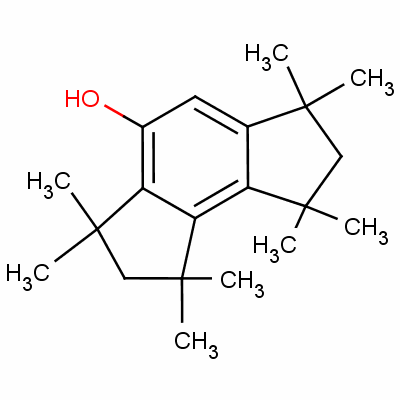 53718-37-9  1,2,3,6,7,8-hexahydro-1,1,3,3,6,6,8,8-octamethyl-as-indacen-4-ol