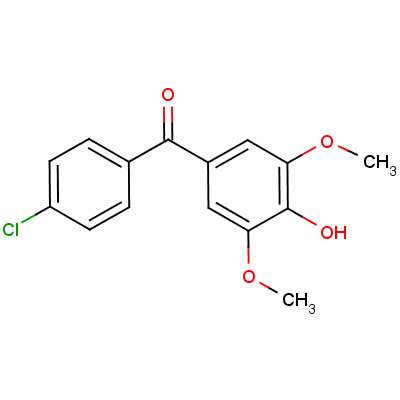 54094-08-5  (4-chlorophenyl) (4-hydroxy-3,5-dimethoxyphenyl) ketone