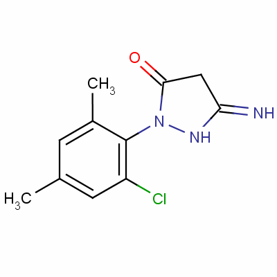 54241-45-1  5-amino-2-(2-chloro-4,6-dimethylphenyl)-2,4-dihydro-3H-pyrazol-3-one