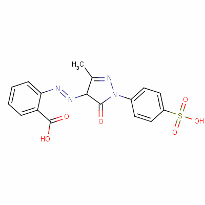 54480-58-9  2-[[4,5-dihydro-3-methyl-5-oxo-1-(4-sulphophenyl)-1H-pyrazol-4-yl]azo]benzoic acid