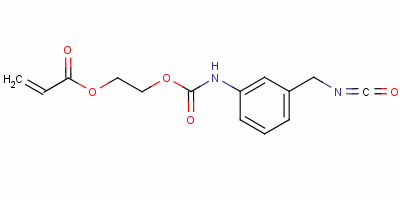 54554-39-1  2-[[[(3-isocyanatomethylphenyl)amino]carbonyl]oxy]ethyl acrylate