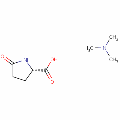 54571-68-5  5-oxo-L-proline, compound with trimethylamine (1:1) 54571-68-5  5-oxo-L-proline, compound with trimethylamine (1:1)