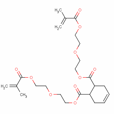 54736-56-0  bis[2-[2-[(2-methyl-1-oxoallyl)oxy]ethoxy]ethyl]cyklohex-4-en-1,2-dikarboxylát