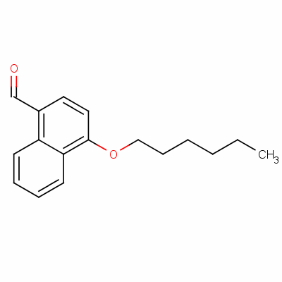 54784-12-2  4-hexyloxynaphthalene-1-carbaldehyde 54784-12-2  4-hexyloxynaphthalene-1-carbaldehyde