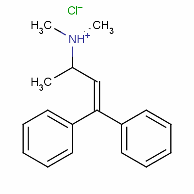 55011-89-7  di(methyl)[1-methyl-3,3-diphenylallyl]ammonium chloride