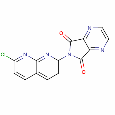55112-93-1  6-(7-chloro-1,8-naphthyridin-2-yl)-5H-pyrrolo[3,4-b]pyrazine-5,7(6H)-dione