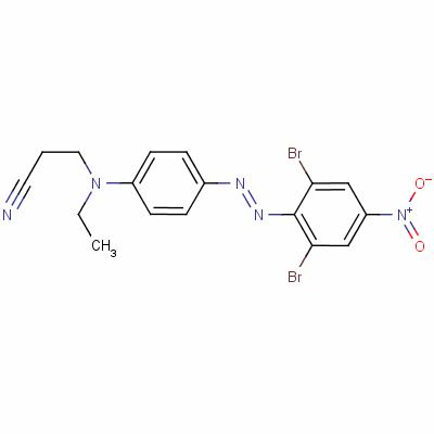 55281-26-0  3-[[4-[(2,6-dibromo-4-nitrophenyl)azo]phenyl]ethylamino]propiononitrile