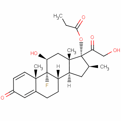 5534-13-4  9-fluoro-11β,17,21-trihydroxy-16β-methylpregna-1,4-diene-3,20-dione 17-propionate