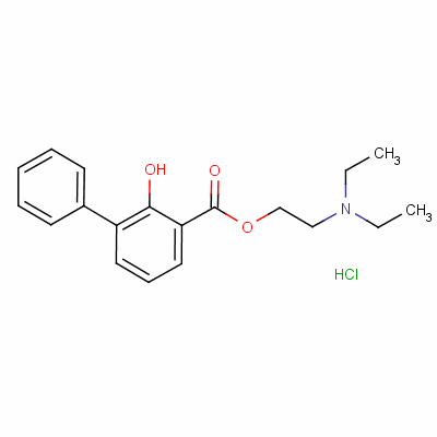 5560-62-3  xenysalate hydrochloride