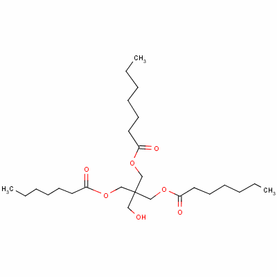 56158-58-8  2-(hydroxymethyl)-2-[[(1-oxoheptyl)oxy]methyl]propane-1,3-diyl bisheptanoate